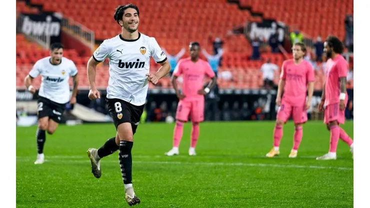 Carlos Soler fue la gran figura del Valencia