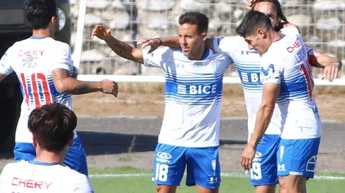 Diego Buonanotte fue figura en el 4-1 de la UC ante Palestino.