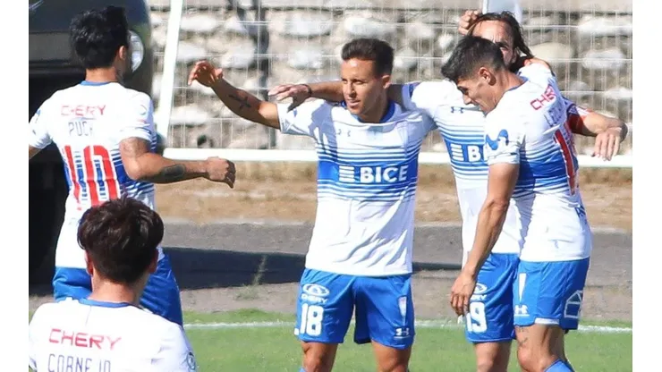 Diego Buonanotte fue figura en el 4-1 de la UC ante Palestino.