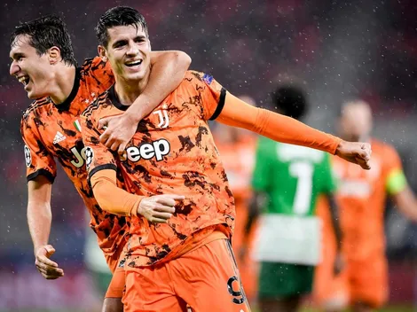 Con doblete de Morata: Juventus golea a Ferencvaros