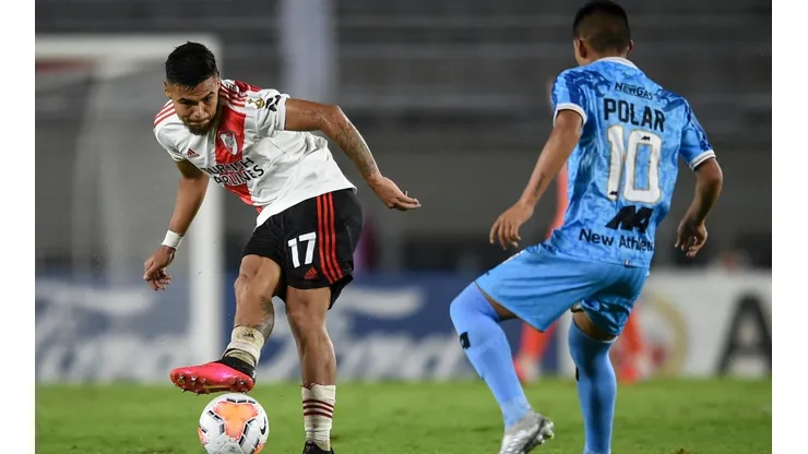 Paulo Díaz es fijo en el esquema de Marcelo Gallardo en River