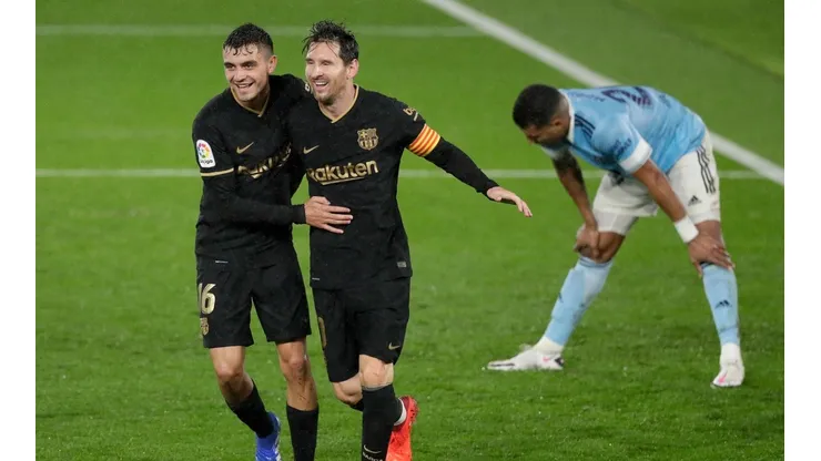 Pedri quiere seguir aprendiendo de Messi