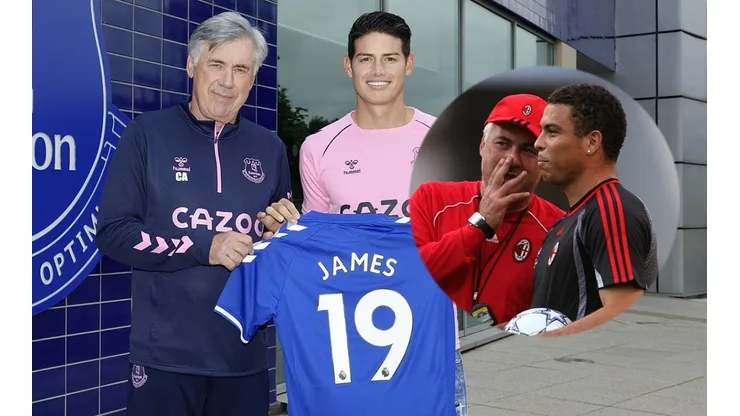 Ancelotti compara a James Rodríguez con Ronaldo.