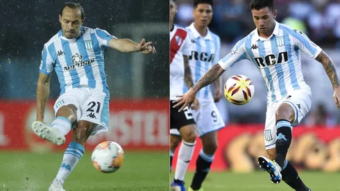Marcelo Díaz y Eugenio Mena fueron muy criticados en el debut de Racing en el fútbol argentino