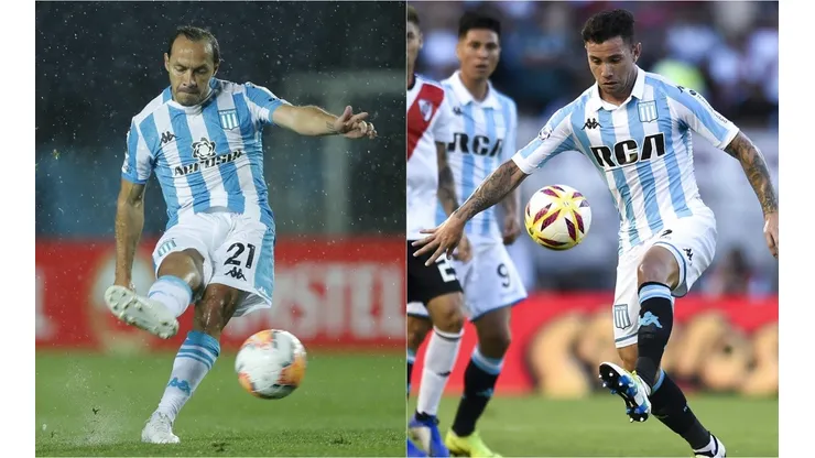 Marcelo Díaz y Eugenio Mena fueron muy criticados en el debut de Racing en el fútbol argentino