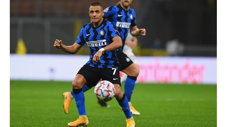 La presencia de Alexis Sánchez en el duelo Real Madrid-Inter por Champions League está en duda
