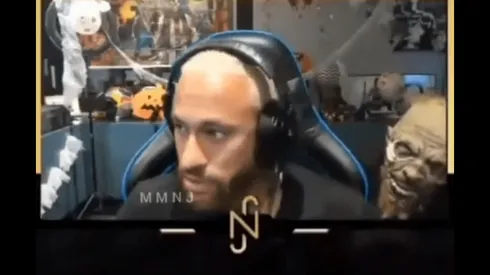 Neymar sufre el susto de su vida en Halloween