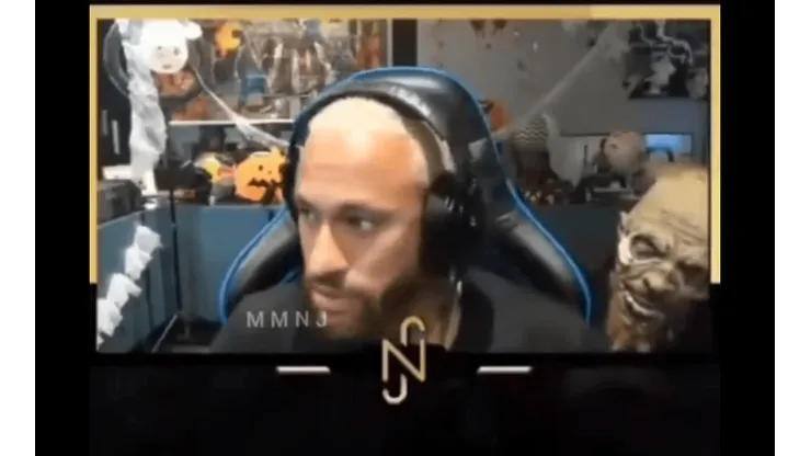 Neymar sufre el susto de su vida en Halloween