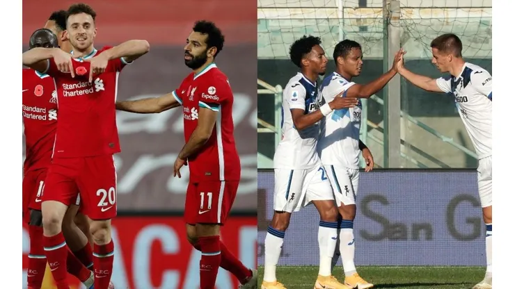 Atalanta y Liverpool se disputan la punta del grupo D en la Champions League