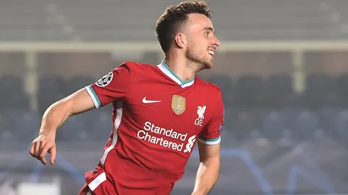 Diogo Jota hizo tres goles en el triunfo de Liverpool sobre Atalanta.
