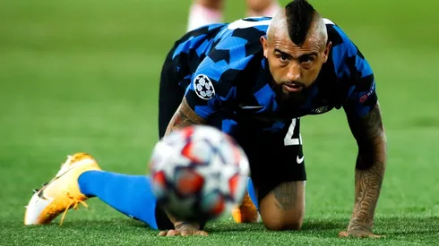 Arturo Vidal batalló, participó en un gol, casi marca otro pero no le alcanzó al Inter ante el Real Madrid. Alexis entró a los 78'.