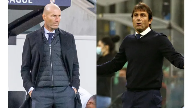 Zidane y Conte se enfrentan como técnicos por primera vez