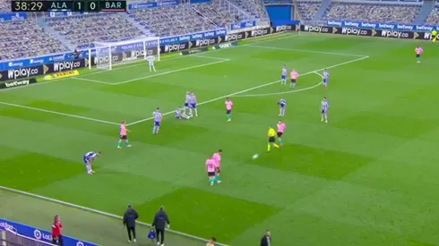 Messi intentó agredir al árbitro, pero no lo expulsaron