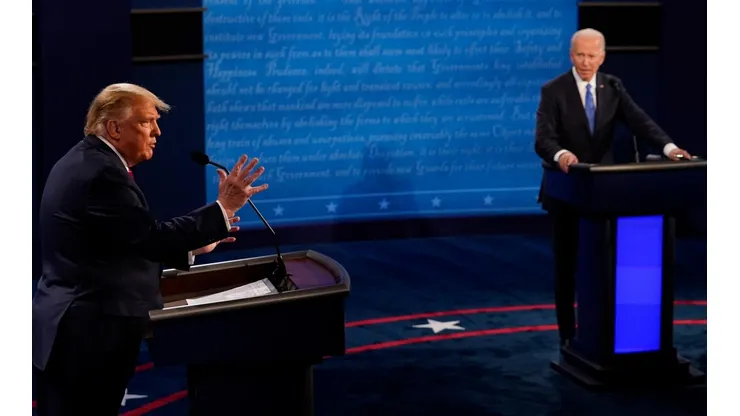Donald Trump y Joe Biden pelean por ser el presidente de EE.UU.