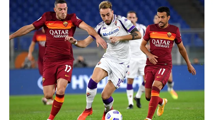 Erick Pulgar ingresa en la derrota de Fiorentina ante la Roma
