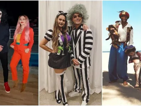 Fotos: Los disfraces de los futbolistas chilenos en Halloween