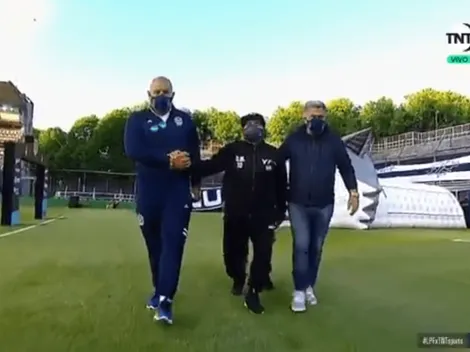 El breve homenaje al cumpleañero Diego Maradona