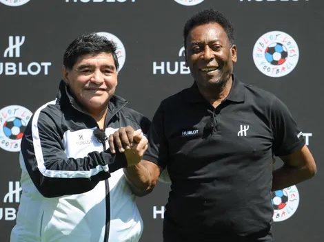 Pelé: "Mi gran amigo Maradona, siempre te aplaudiré"