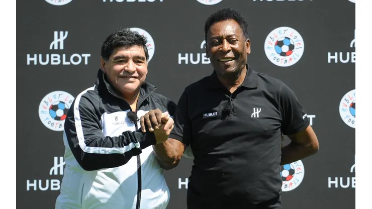 El emotivo mensaje de Pelé a Maradona