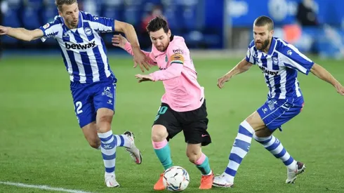 Barcelona sigue en problemas y empató con el Alavés