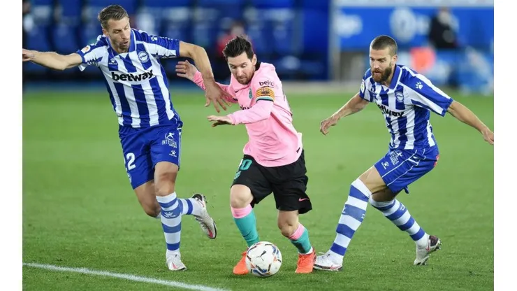 Barcelona sigue en problemas y empató con el Alavés