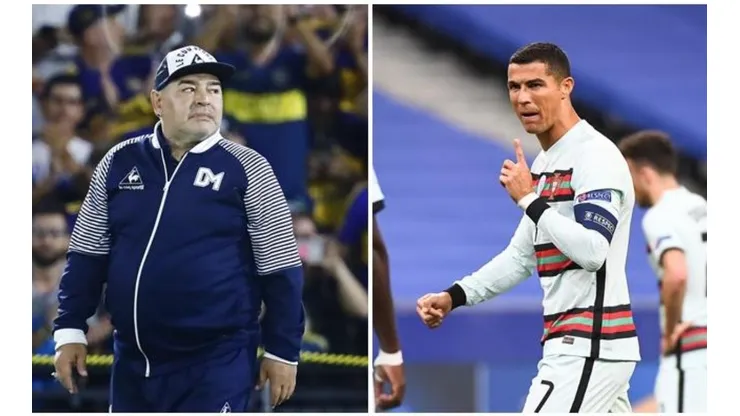 CR7 envió un saludo en video por el cumpleaños 60 de Maradona.