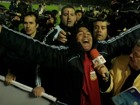 La conferencia de prensa más polémica en la vida de Maradona