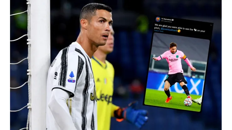 Barcelona le tocó la oreja feo a Cristiano Ronaldo