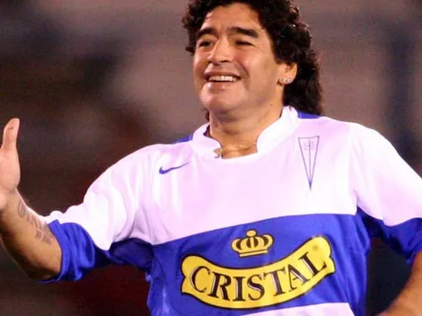 Maradona cumple 60 y recordamos el día en que jugó por la UC