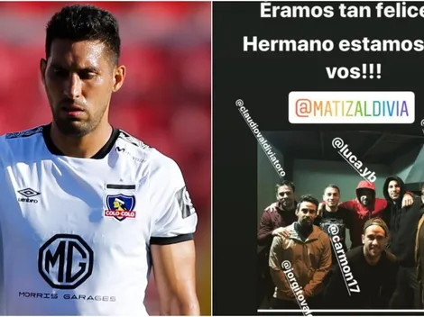 Insaurralde apaga el incendio con bencina en Colo Colo