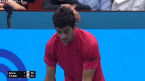 El chileno no pudo ante el 3 del mundo