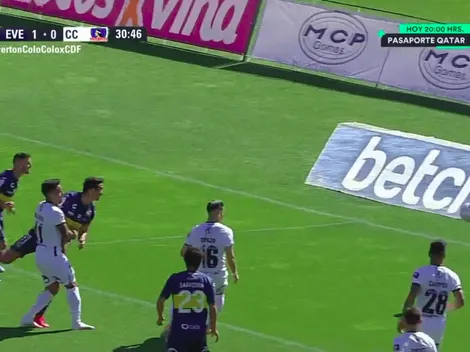 Colo Colo se complica en defensa y le regala el gol a Everton