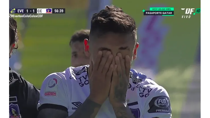 Bolados anotó un golazo y salió lesionado al minuto siguiente