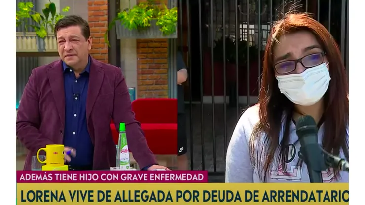 Julio César Rodríguez en el momento en que se da cuenta de que el caso que abordan habla de las mismas falencias en el sistema chileno que afectaron a su hijo.
