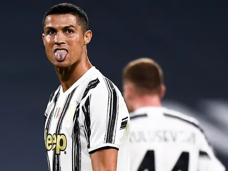 Cristiano Ronaldo se enoja y garabatea... al examen PCR