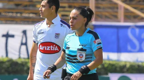 María Belén Carvajal, la primera árbitra de la Primera B.