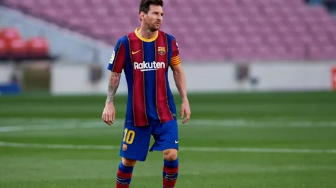 Messi puede negociar su salida en dos meses más
