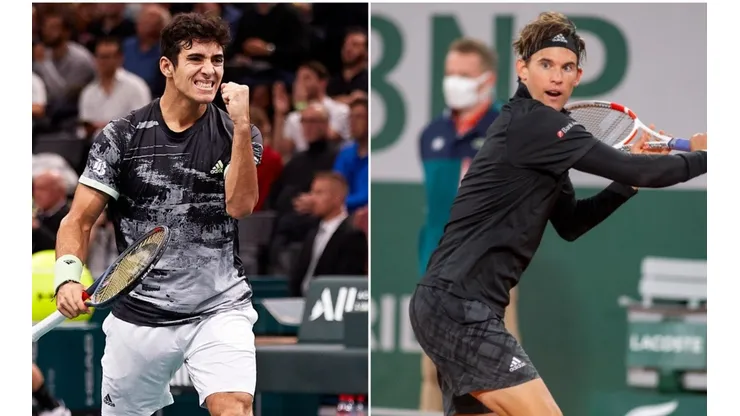 Garin y Thiem animan partidazo imperdible para los hinchas chilenos.