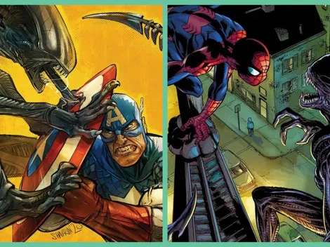 Marvel vs. Alien: Superhéroes se enfrentan a xenomorfos