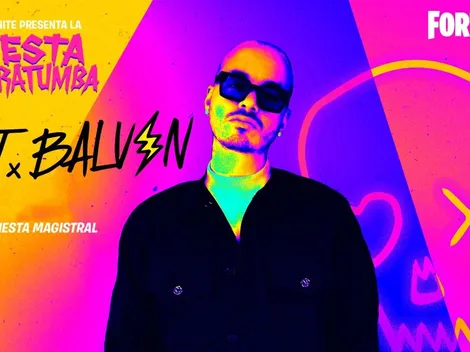 Fortnite adelanta el concierto de J Balvin con un corto tráiler