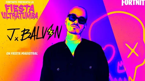 Fortnite da un adelanto del concierto de J Balvin