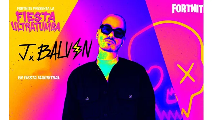 Fortnite da un adelanto del concierto de J Balvin