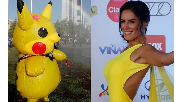 Adriana Barrientos y "Tía Pikachu" se ofrecen como candidatas a conformar la Convención Constitucional | Foto: Agencia Uno