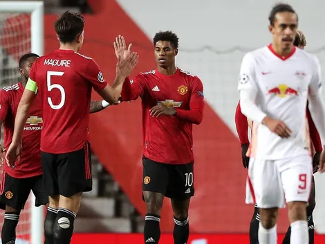 Manchester United aplasta al RB Leipzig por la Champions League