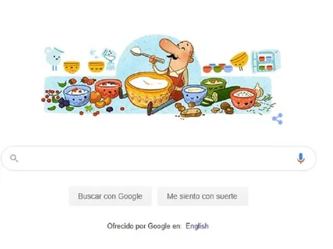 El homenaje de Google al creador del yogurt