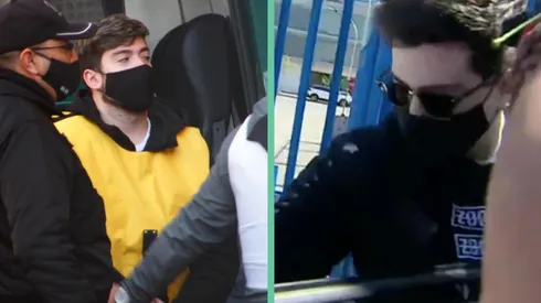 Nano Calderón llegando a Santiago 1 y retirándose del mismo penal 2 meses después.