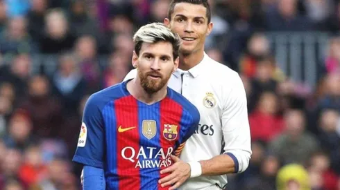 Lionel Messi y Cristiano Ronaldo en un clásico español