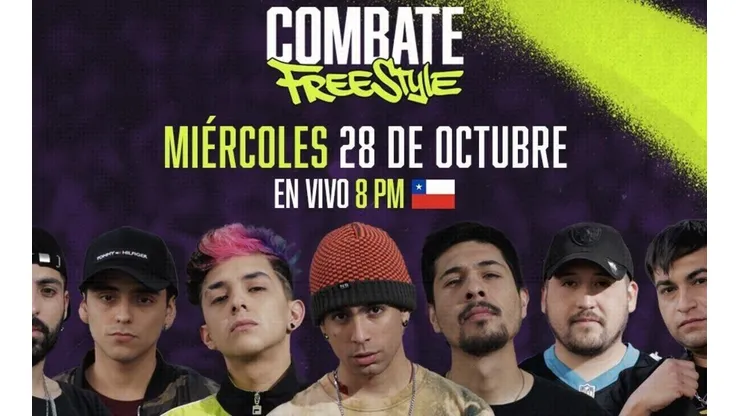 Combate Freestyle con siete exponentes chilenos