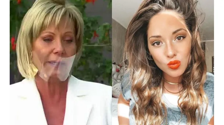 Raquel no quiere hablar de su hija en TV | Foto: Canal 13 y @k3lcalderon