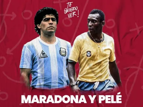 [PODCAST] Te quiero ver: Maradona y Pelé, dos cracks